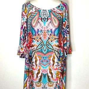 Beautiful Bright Color Dress